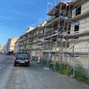 Baustand Loitzer Straße 39 - 42 am 26.10.2022